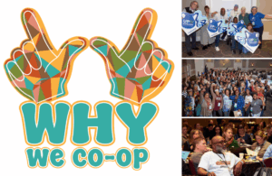 Up & Coming Food Co-op Conference collage