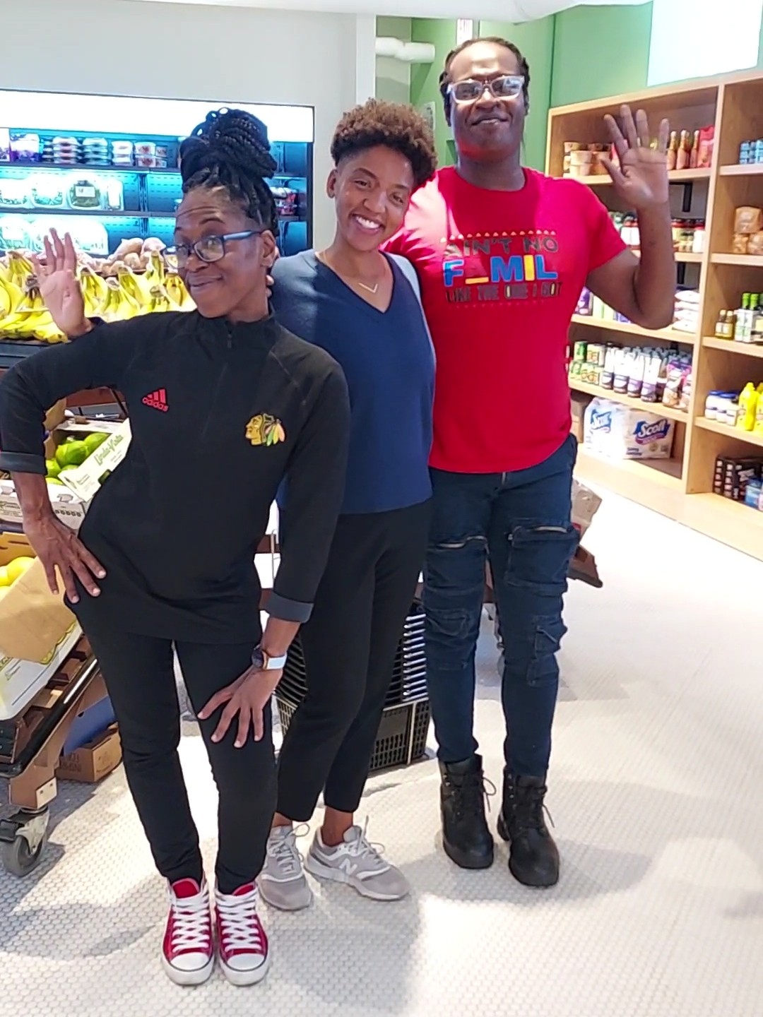 Southside Market & Cafe staff. From left: Patrice, Lauren and DiDi