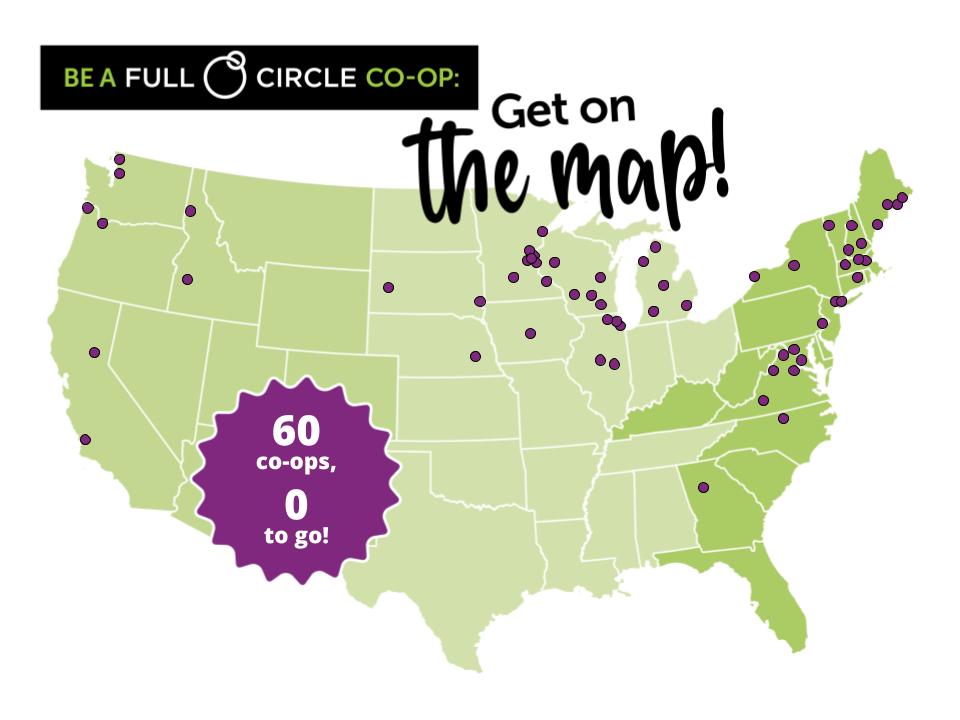 FCI's Full Circle Map that has 60 co-ops